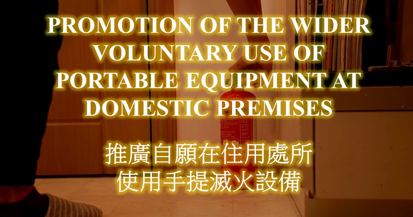 Promotion for Wider Voluntary Use of Portable Equipment at Domestic Premises